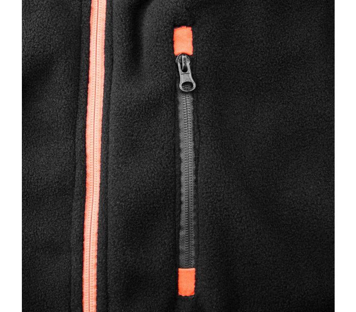 Polar fleece jacket black - Afbeelding 2