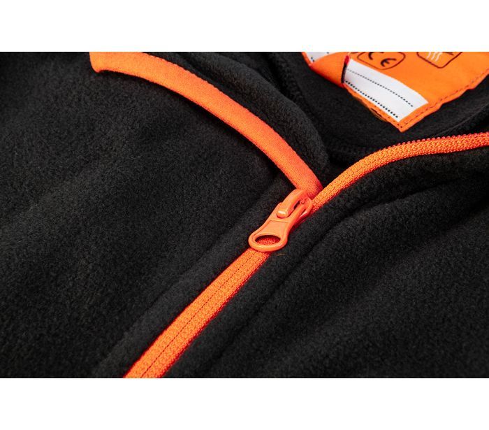 Polar fleece jacket black - Afbeelding 3