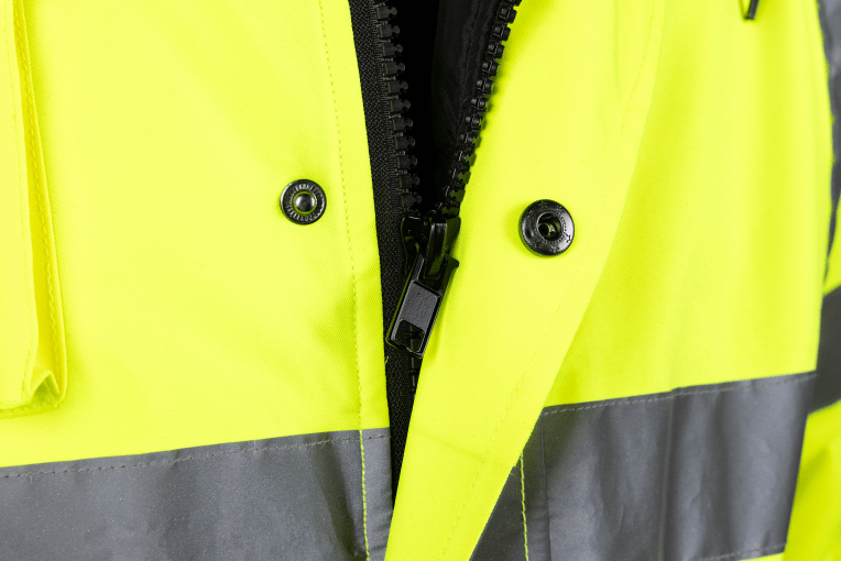 Werkjas Highlights – Bomberjack – Geel - Afbeelding 3