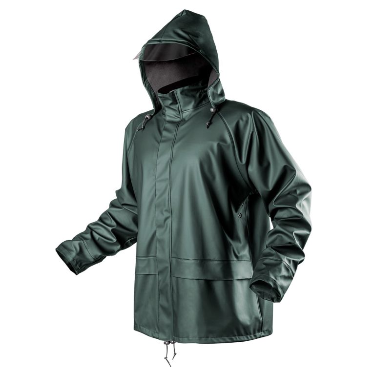 Regenjas met Capuchon – PU/PVC