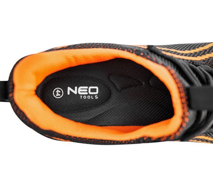 NEO AIR S1 SR Werkschoenen met Stalen Neus – Donkergrijs/Oranje - Afbeelding 4