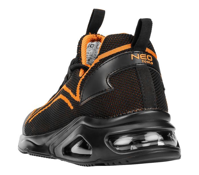 NEO AIR S1 SR Werkschoenen met Stalen Neus – Donkergrijs/Oranje - Afbeelding 5
